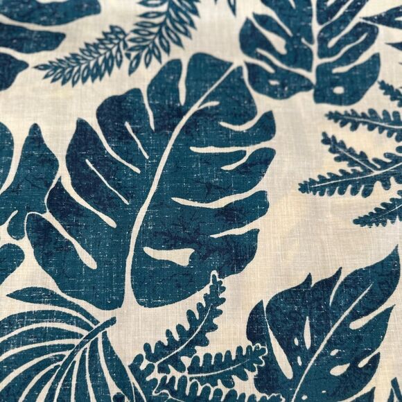 REYN SPOONER Shirt Traditional 4 Button Placket Reverse Print Monstera Size L - Picture 6 of 10